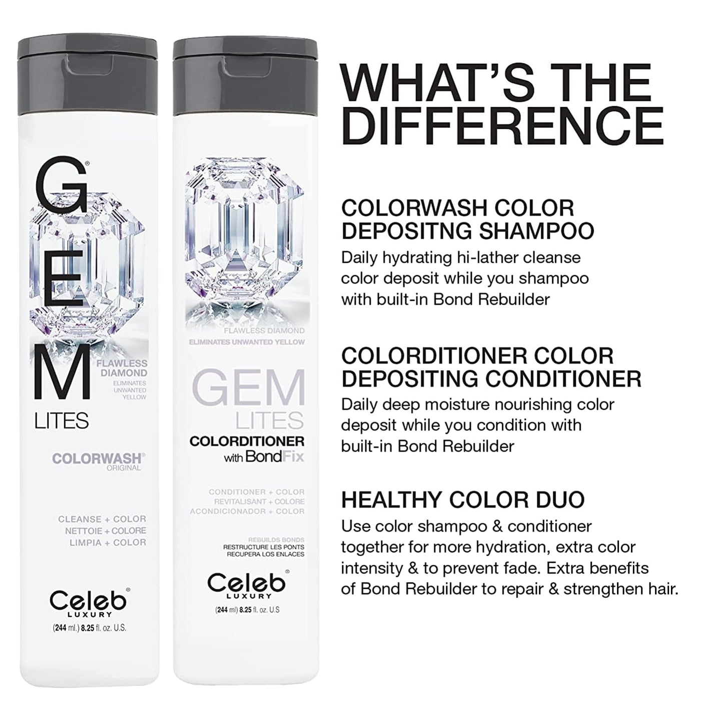 Gem Lites Colorwash Shampoo - Flawless Diamond