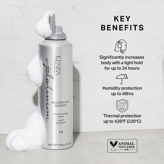 Kenra Platinum Thickening Mousse 12 6.7 oz