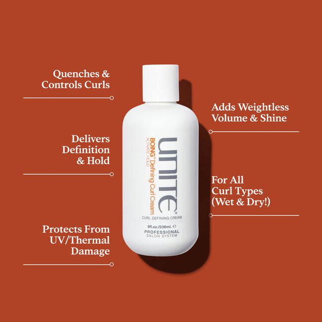 Unite BOING Defining Curl Cream 8 oz