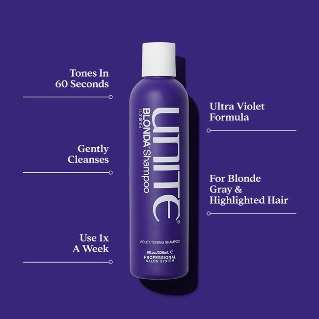 Unite BLONDA Toning Shampoo