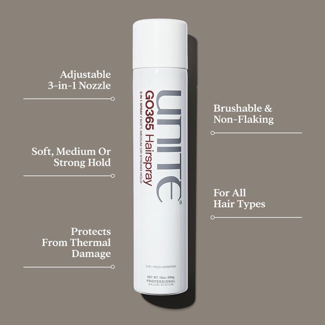 Unite GO365 Hairspray 10oz