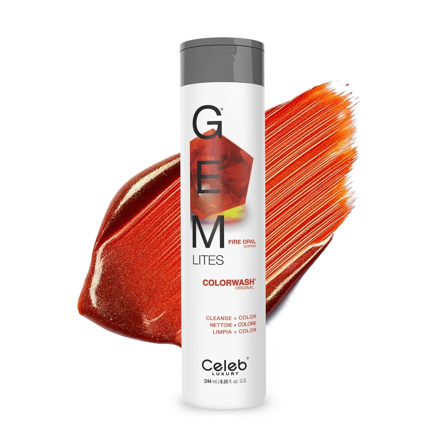 Gem Lites Colorwash Shampoo - Fire Opal