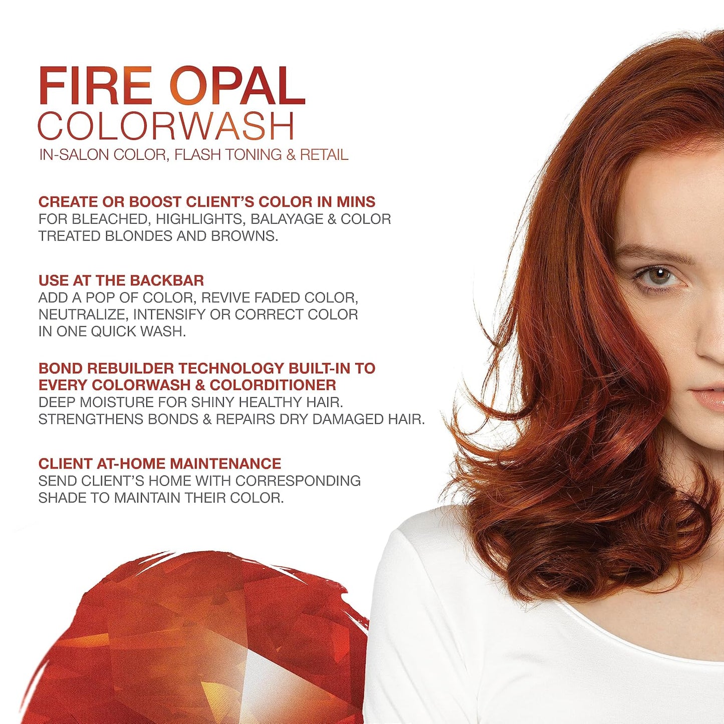 Gem Lites Colorwash Shampoo - Fire Opal