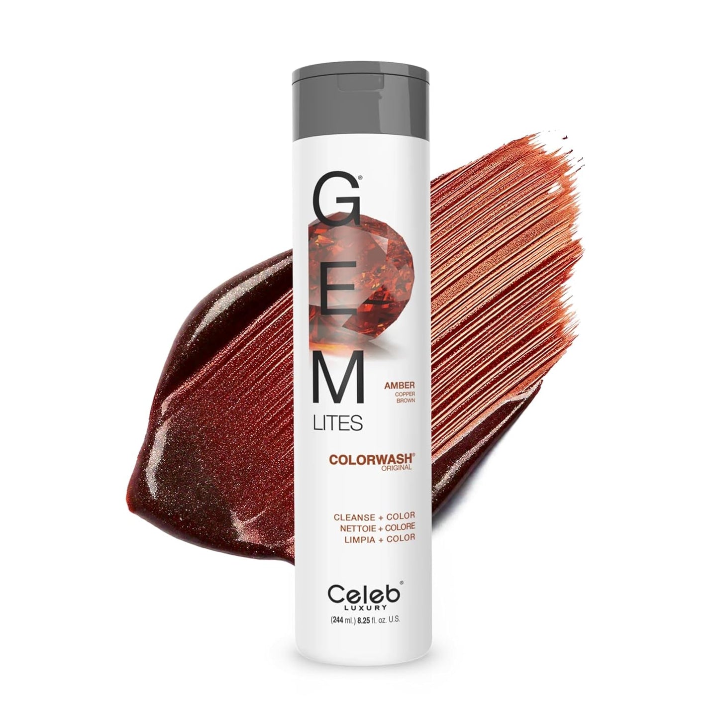Gem Lites Colorwash Shampoo - Amber