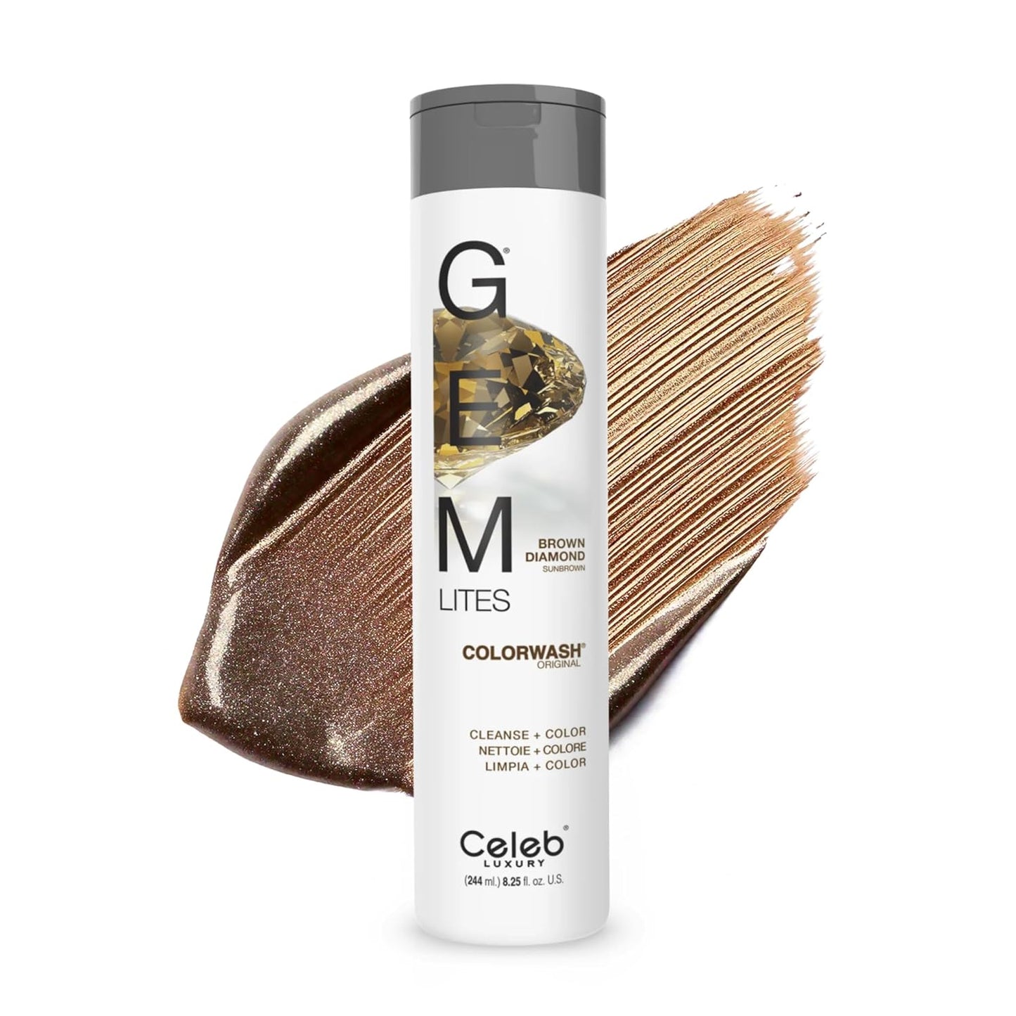 Gem Lites Colorwash Shampoo - Brown Diamond