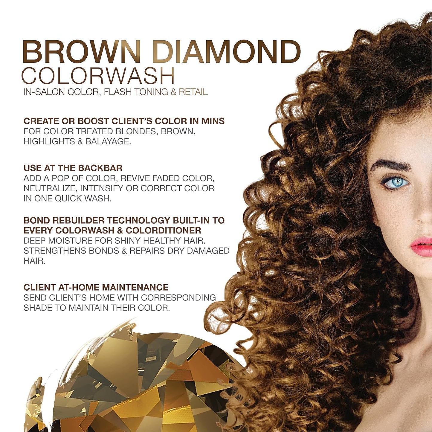 Gem Lites Colorwash Shampoo - Brown Diamond