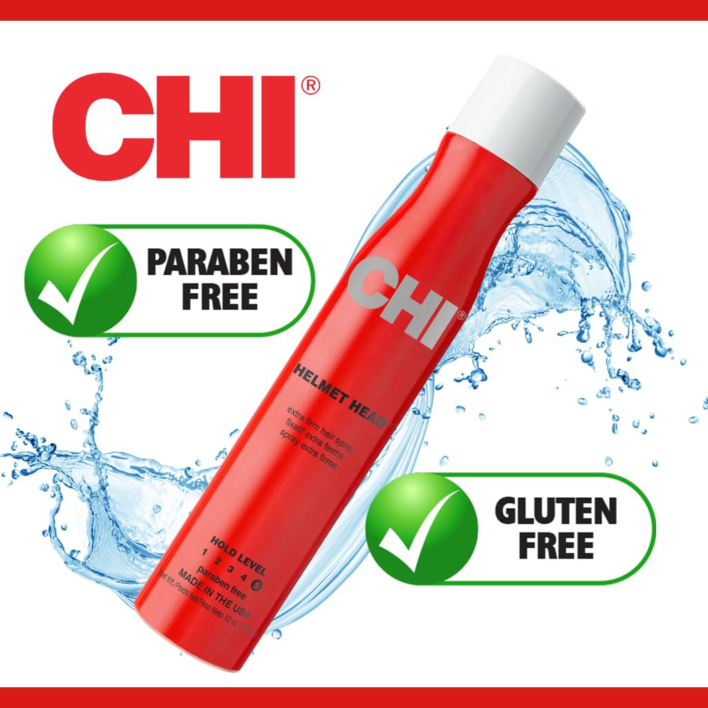 CHI Helmet Head Extra Firm Hair Spray 10 oz